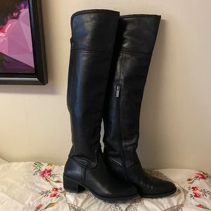Vince Camuto OTK leather boots 7.5